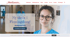 Desktop Screenshot of medlearn.se